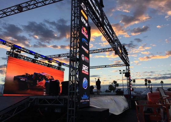 Energy Saving SMD2727 4.81mm Outdoor Rental LED Display For Big Event