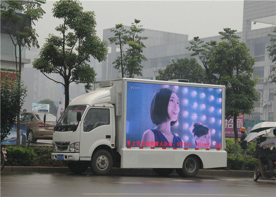 8000cd/m2 3000Hz Mobile Truck LED Display Full Color High Resolution