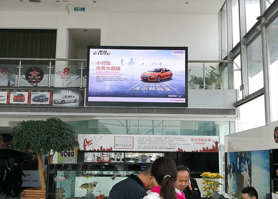 Full Color 1200cd/m2 P4 Fixed LED Display With Iron Cabinet 640*640mm