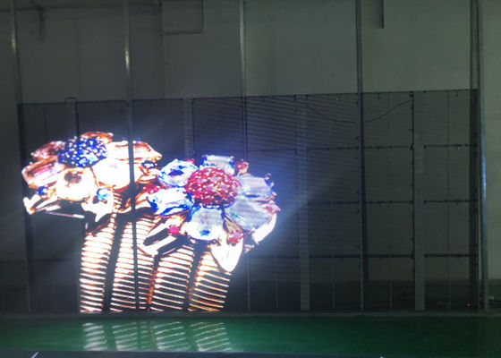 1000mmx500mm 7.81mm Glass Advertising Led Display Screen Energy Saving