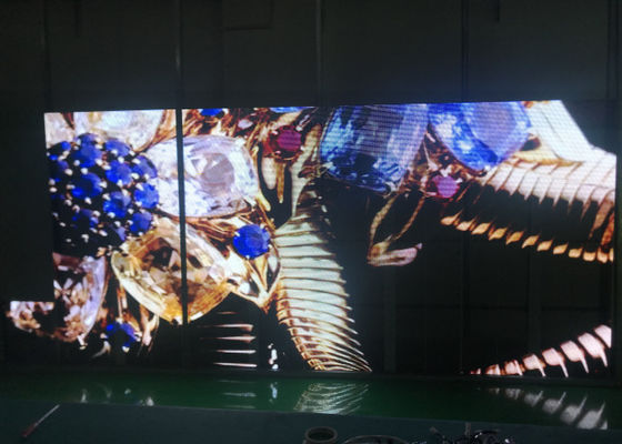 1000mmx500mm 7.81mm Glass Advertising Led Display Screen Energy Saving