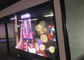 Full Color Glass Window LED Display , 3840HZ P7.81 Clear Led Screen