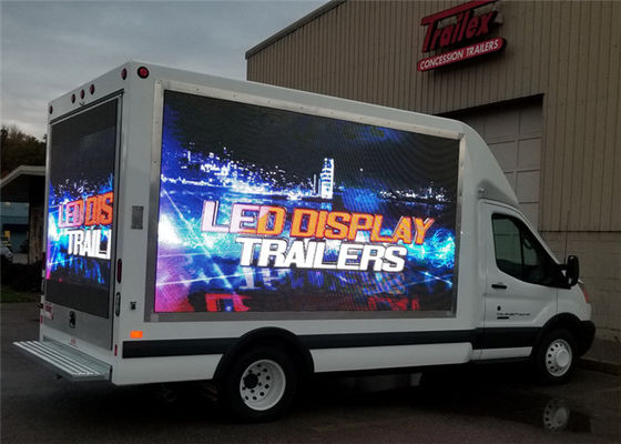 P10mm 6500nits Truck Mounted Led Screen , 960*960mm Vehicle LED Display