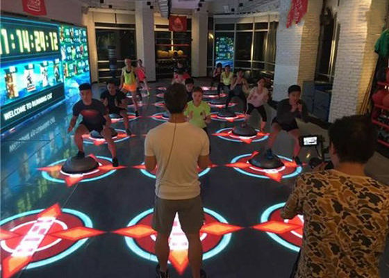 P5.95 1200Nits Led Video Dance Floor , 1000x500mm Front Service Led Display